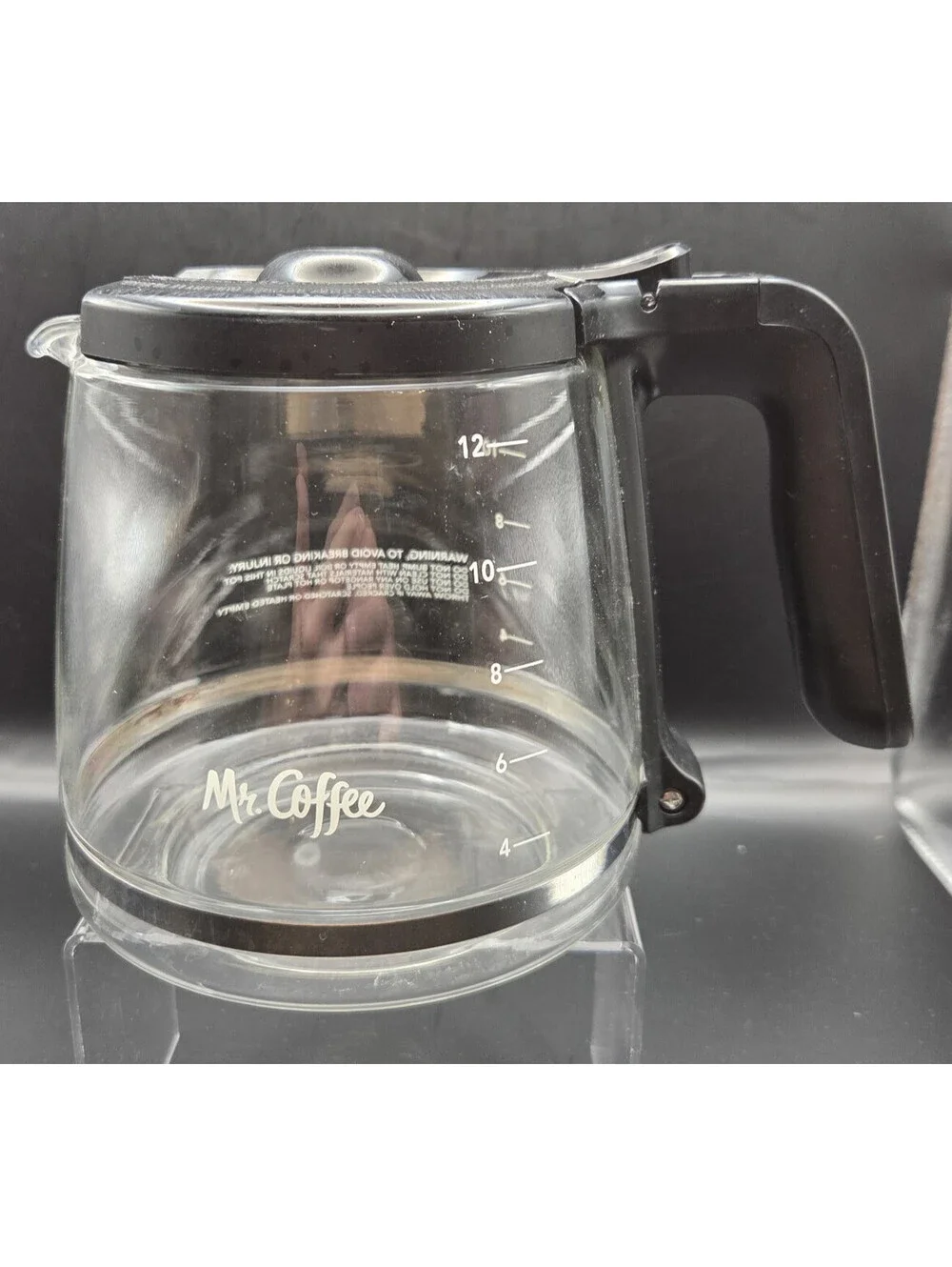 Mr. Coffee 12-Cup Replacement Coffee Carafe Pot Black OEM